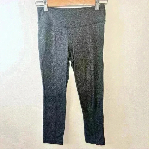 Prana Women’s Breathe Capri Mid Rise Leggings in Charcoal Gray Size Small - Picture 2 of 14